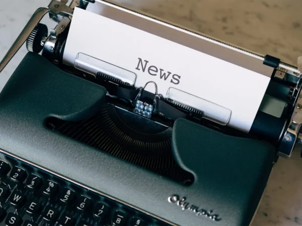 news typewriter